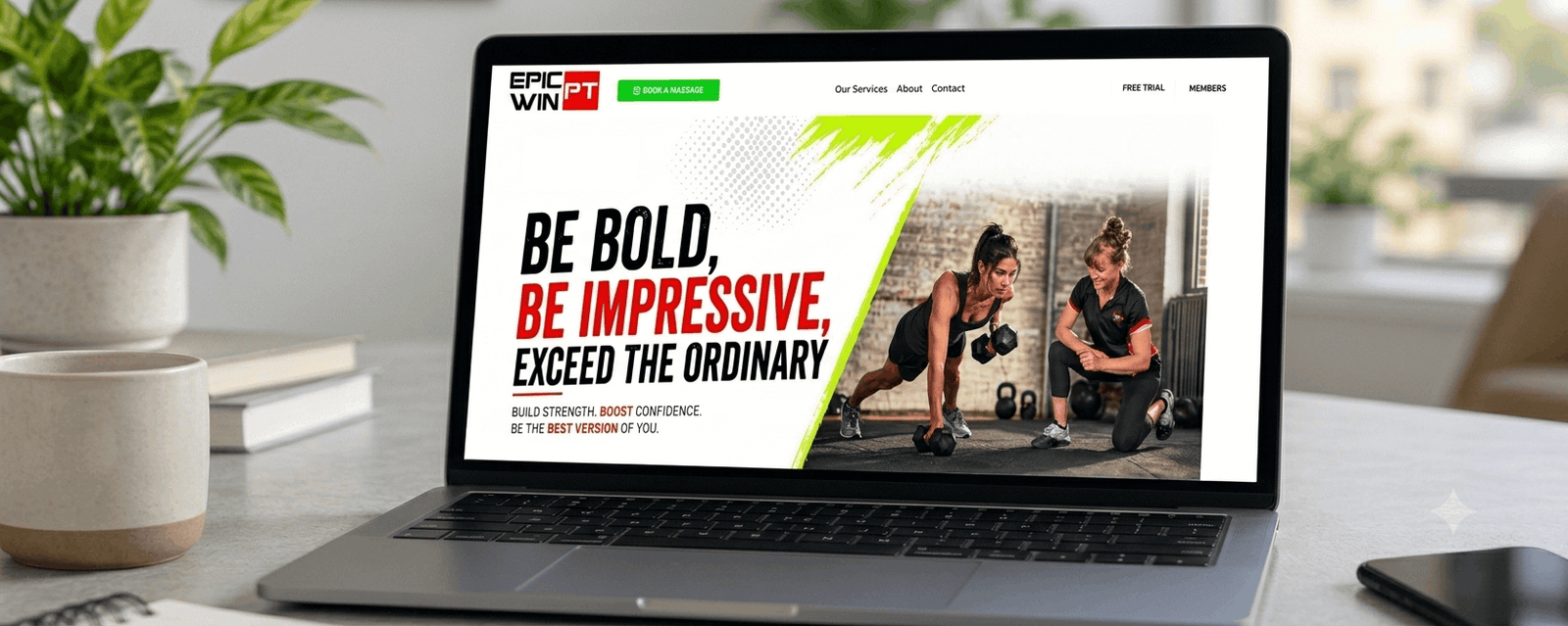 Epic Win PT — Health & fitness website