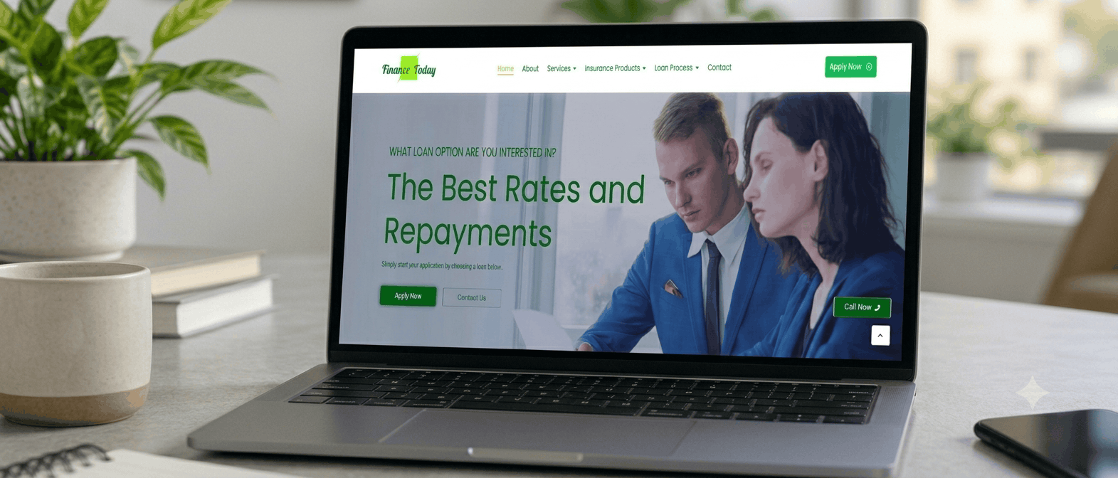 Finance Today — WordPress website